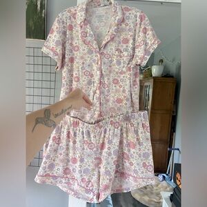 Floral Print Women's Pajama Set